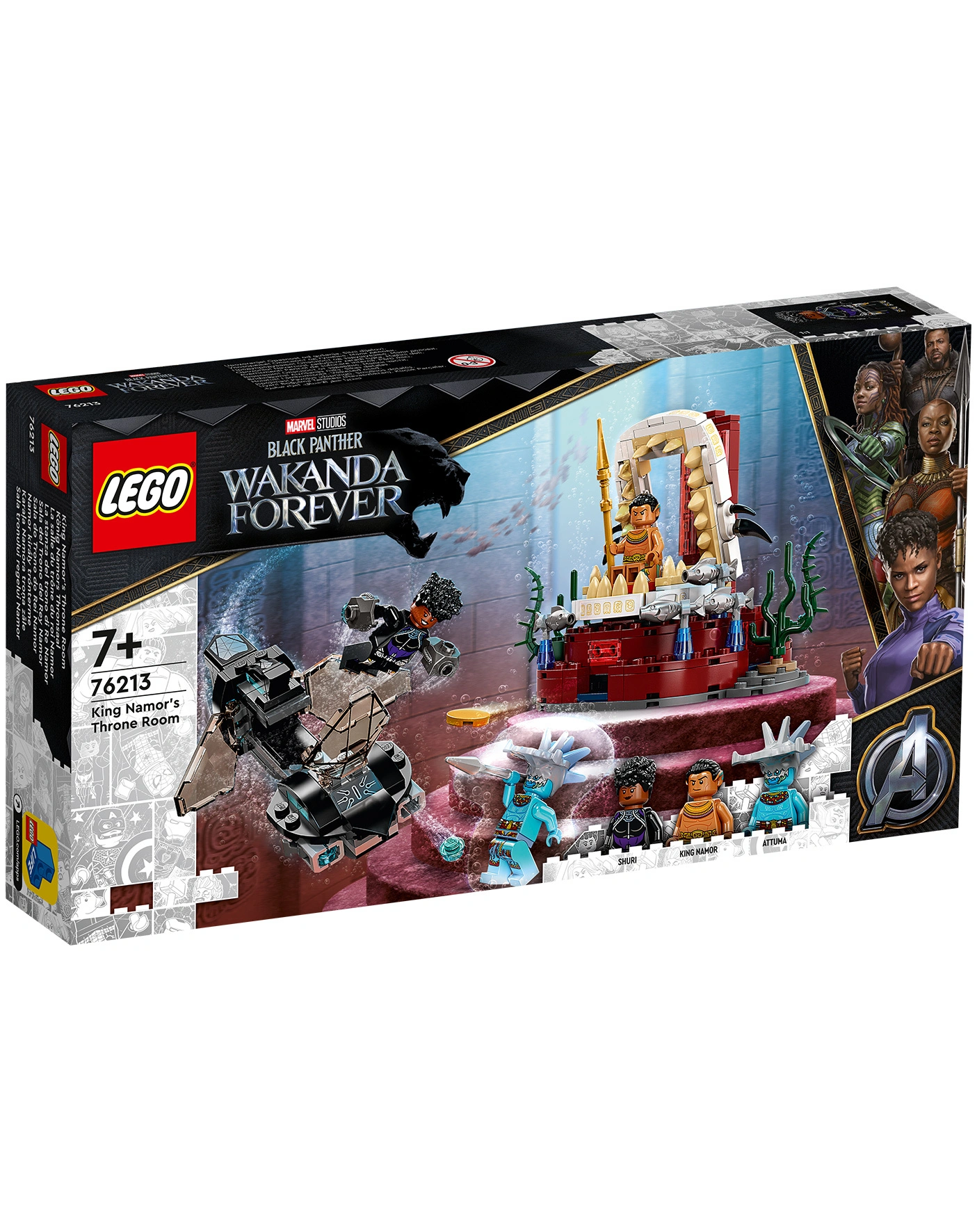 LEGO® MARVEL SUPER HEROES 76213 König Namors Thronsaal