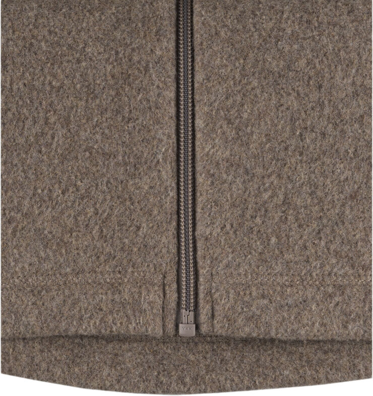 Mikk-Line Cotton Fleece Baby Jacket Melange denver
