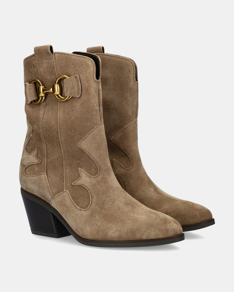 Gabor Rits- & gesloten boots  - taupe