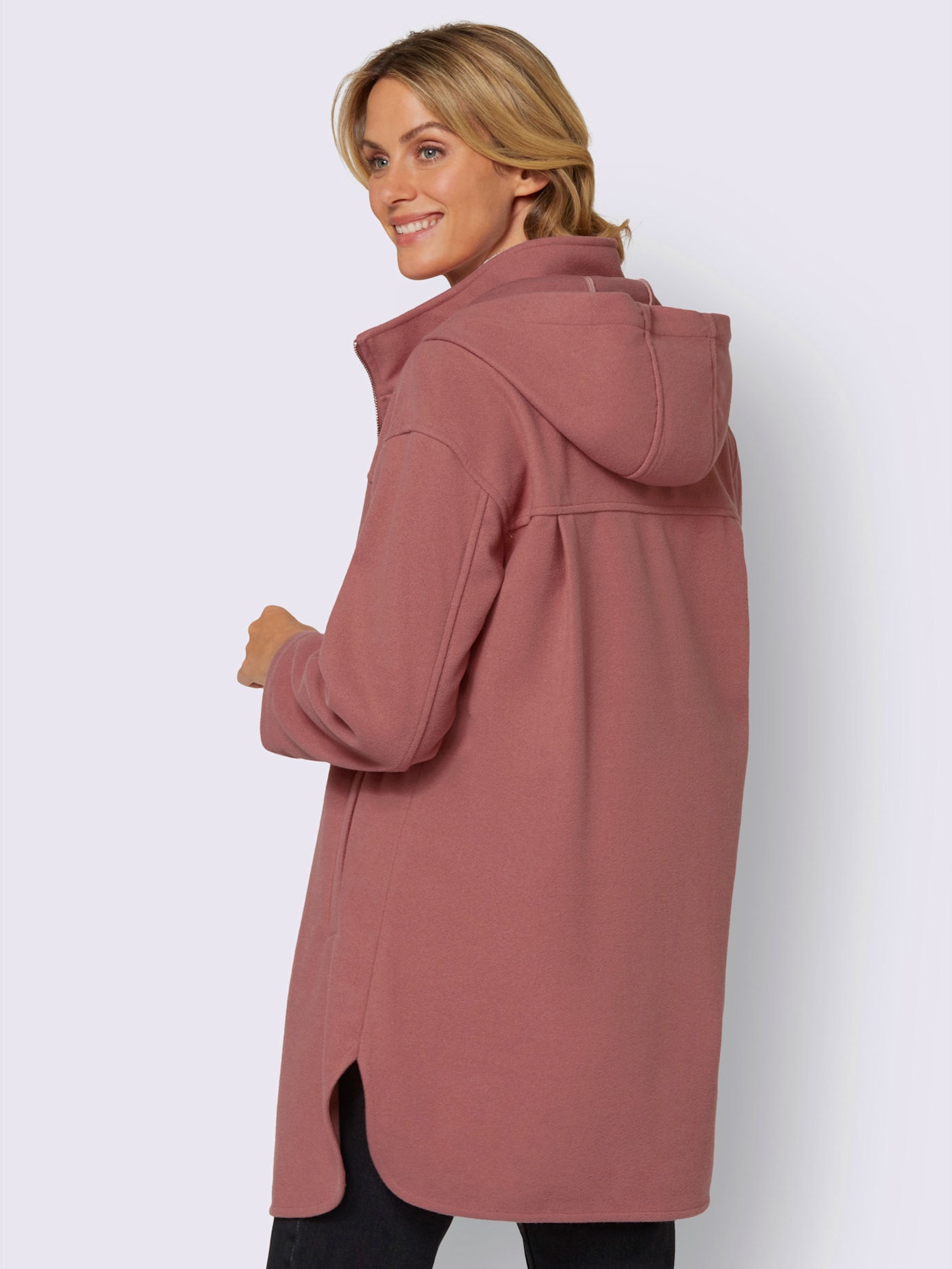 Veste longue veste mi-saison légère