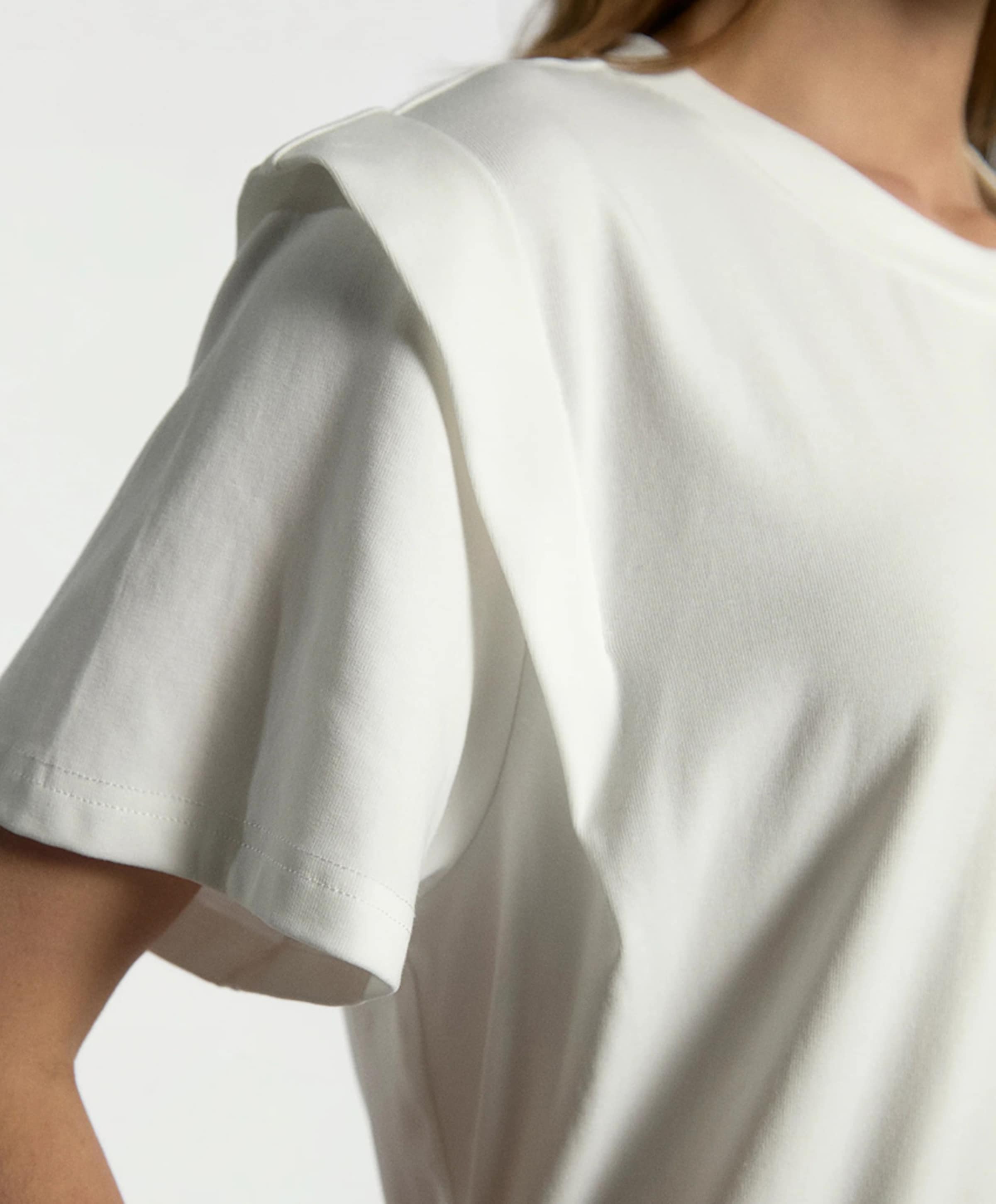 Aaiko Dames T-shirt ecru