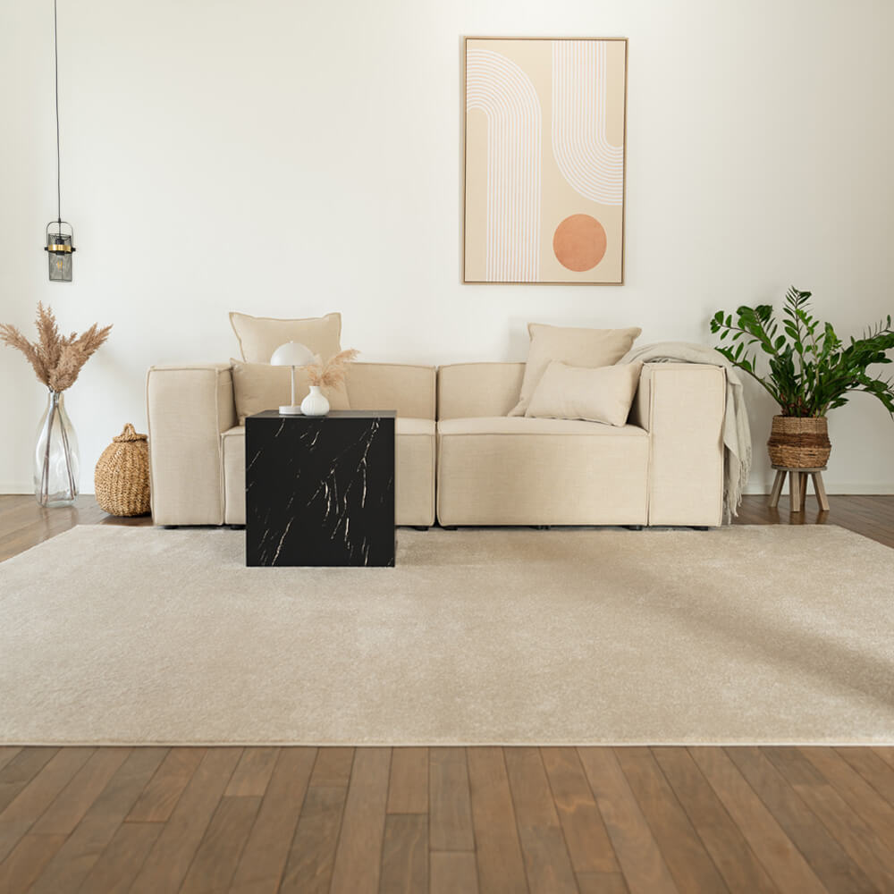 HOME DELUXE Modulaire 2-zitsbank - webstof - Beige