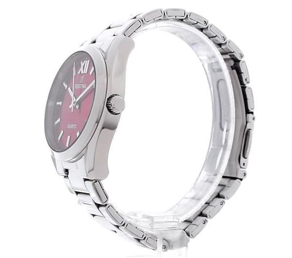 Festina Unisex Festina Silver Red Face Watch