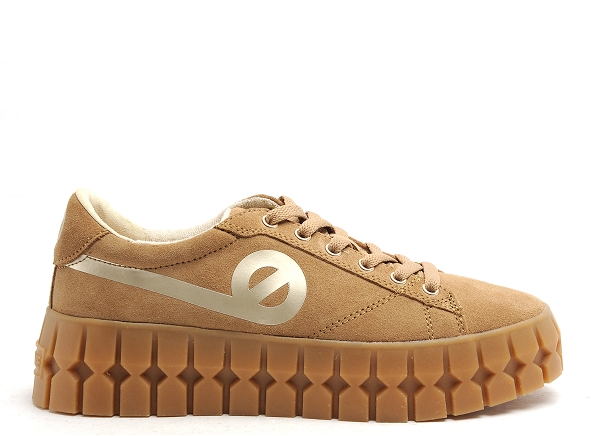 No name basses femme play sneaker beige
