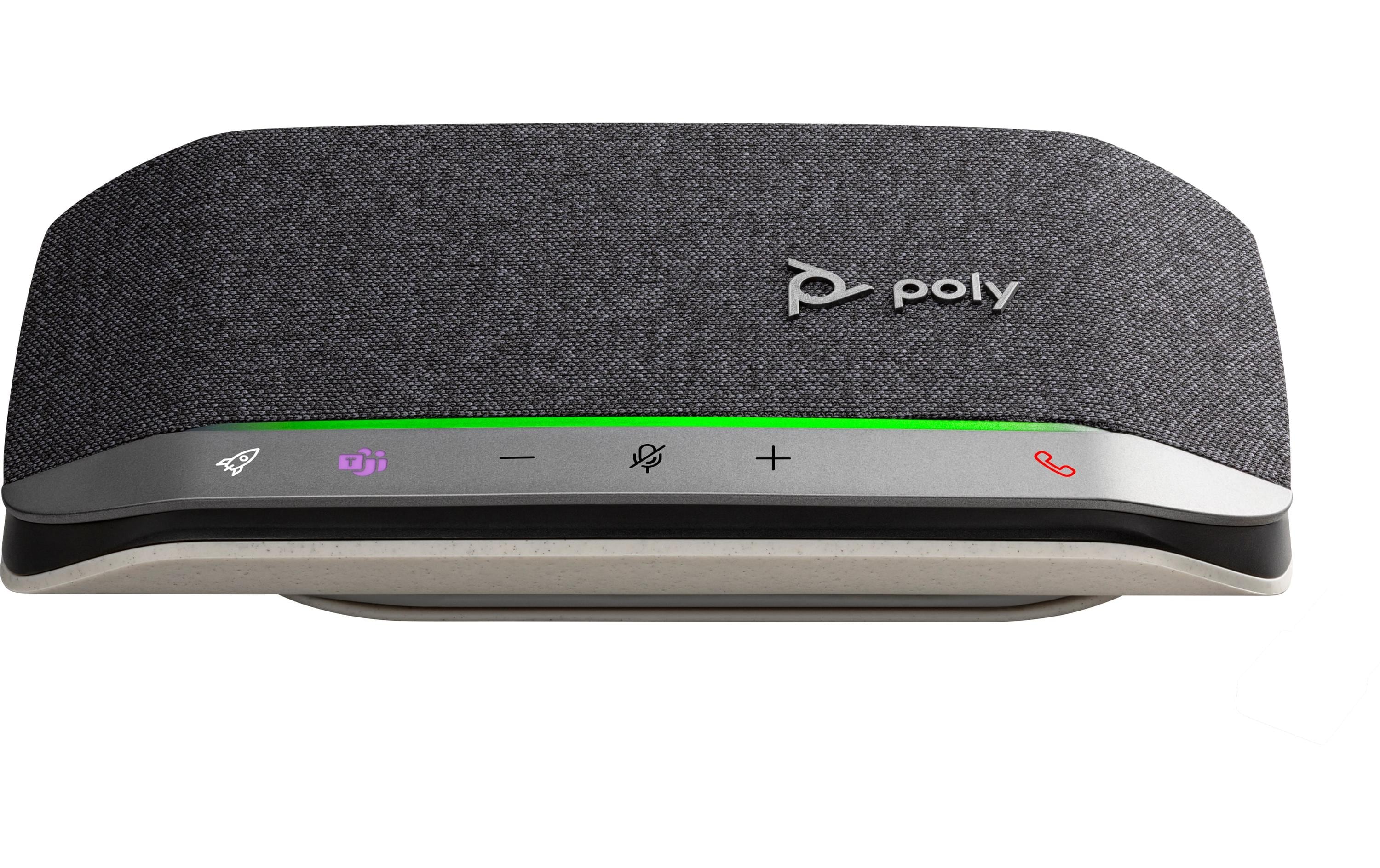 Speakerphone Poly SYNC 20+ MS USB-C, BT600Persönlicher, Intelligenter Konferenzlautsprecher mit USB/Bluetooth