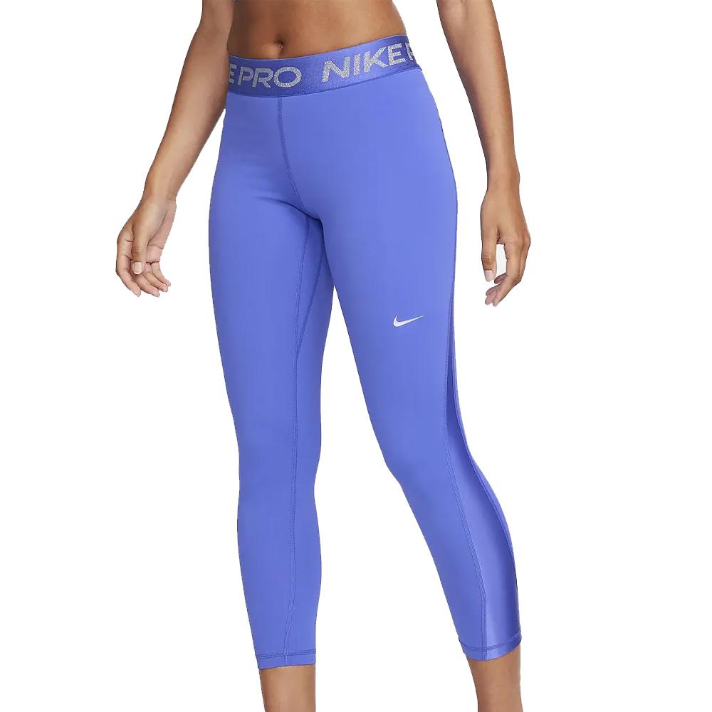 Nike Legging Bleu Femme Nike Tght Shine