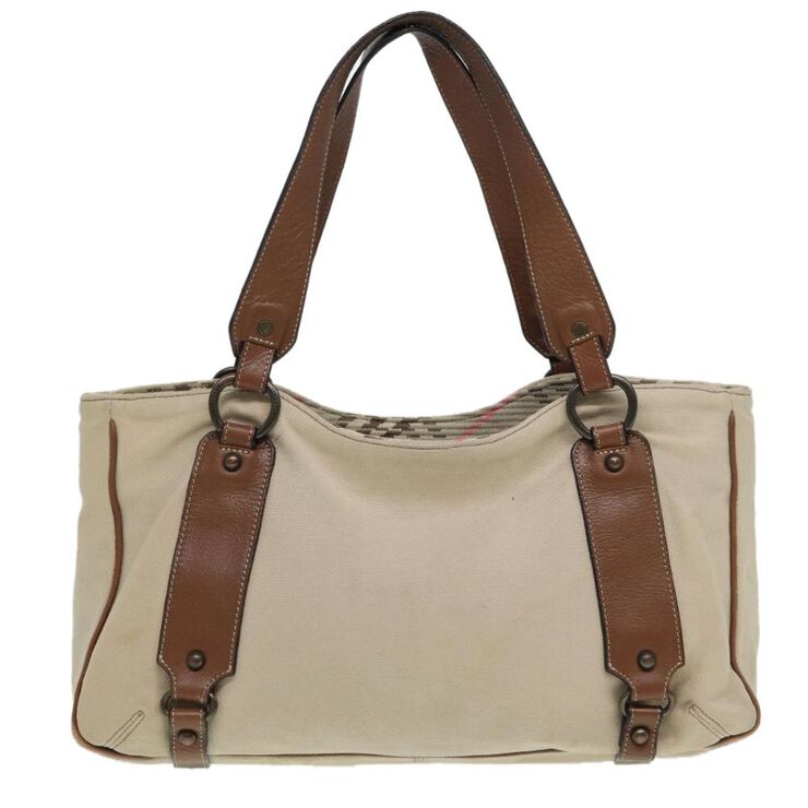 Burberry Vintage Burberry Tote Beige