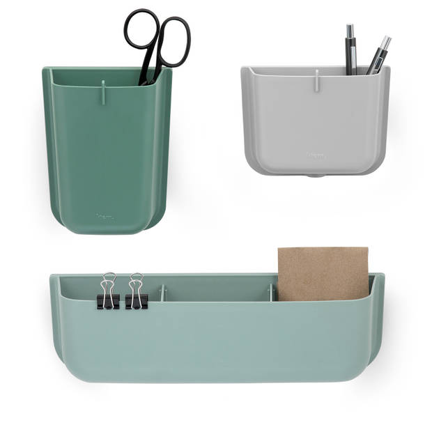 Wall organizer Morgan family set - groen