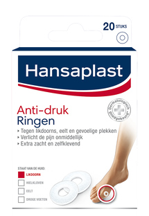 Hansaplast Anti-Drukringen 20ST