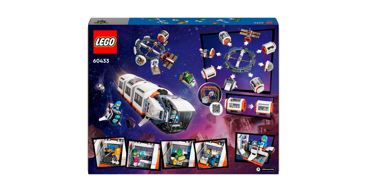 LEGOCity - Modulair ruimtestation Constructiespeelgoed  (60433)