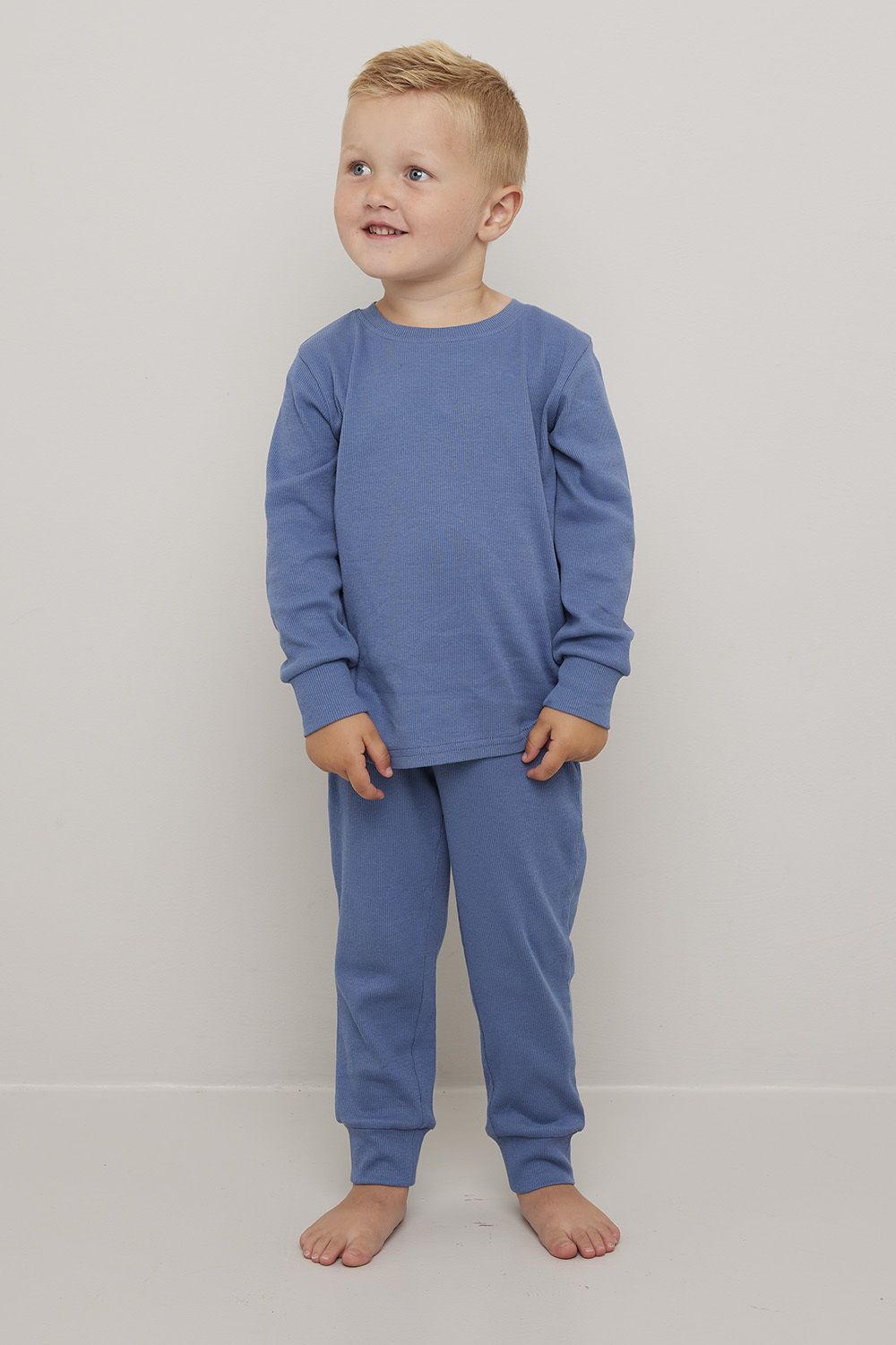 Pyjamas ribbestrikket