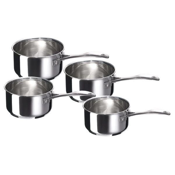 4 casseroles Chef 14 à 20 cm Beka