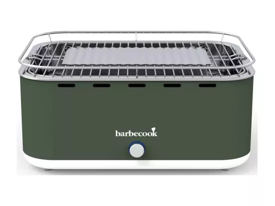 Barbecook Barbecue à bois portable 38.5 x 28.5cm vert - CARLOARMYGREEN