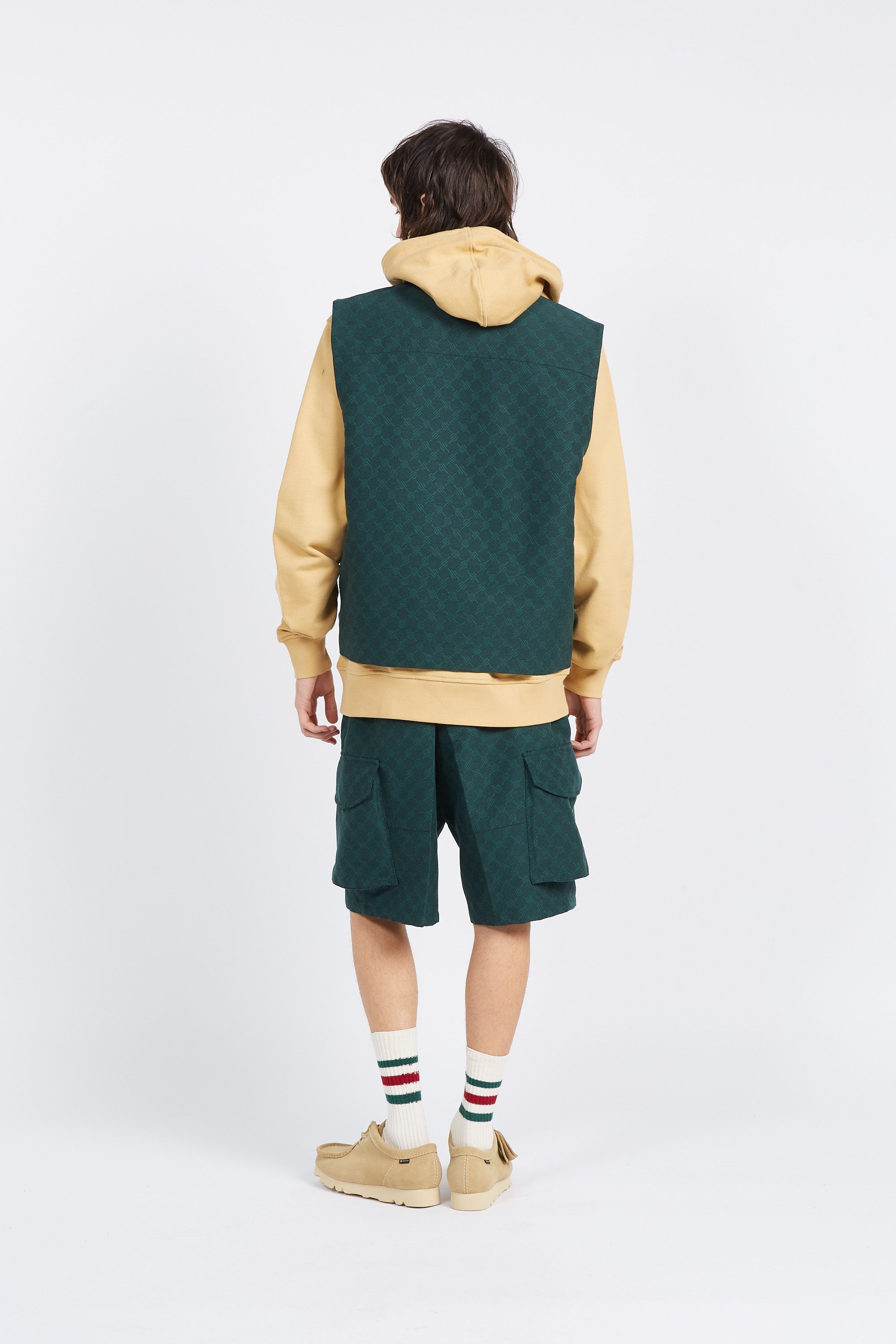 Daily Paper Short cargo benji monogram cargo shorts Vert