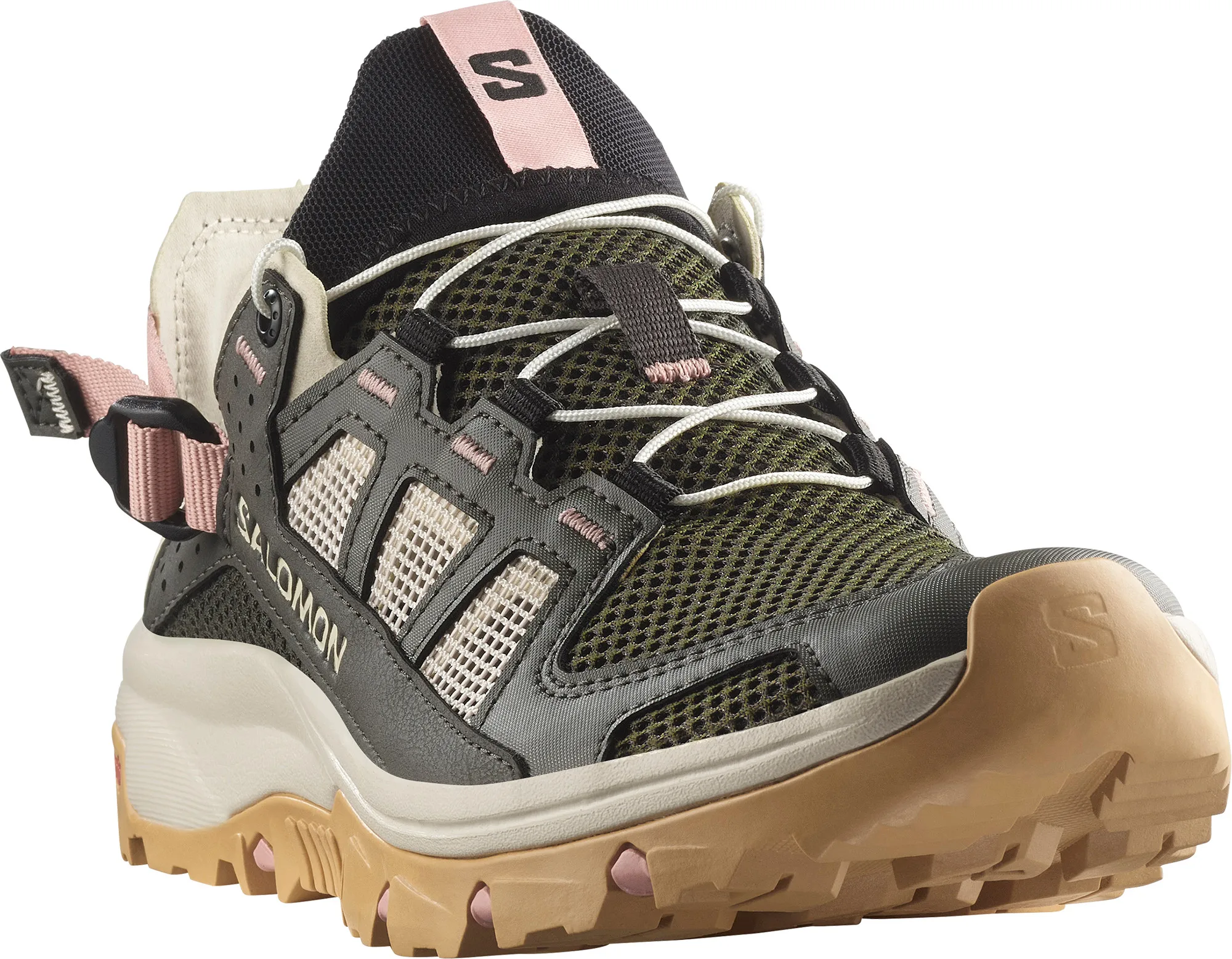 Salomon Techamphibian 5 Peat/rainy Day/hyma Pink