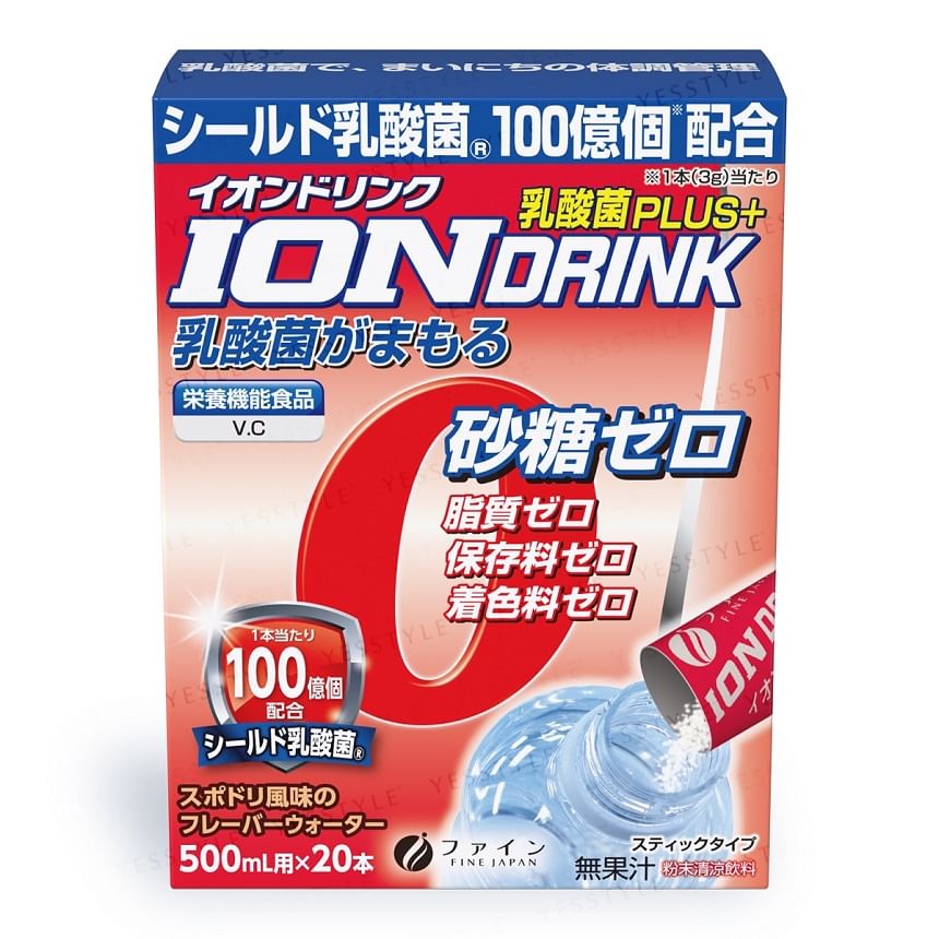 FINE JAPAN - Ionendrank met melkzuur Plus+