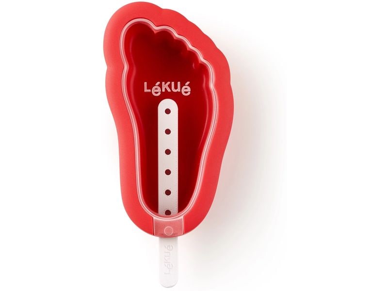 Lékué Glaceform Fun, Silikon, 4er Set Set zur Herstellung von hausgemachtem Eis