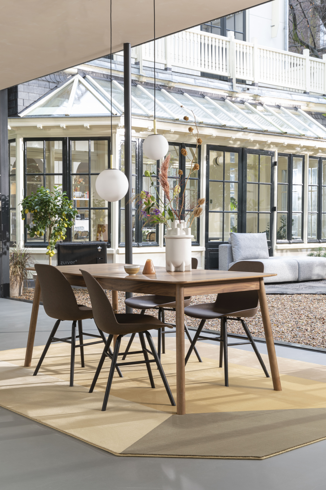 Vloerkleed Harmony 160x230 bruin