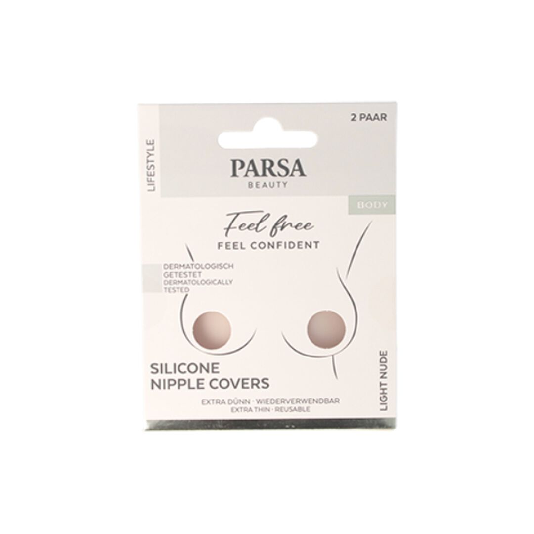 PARSA ACESSORIOS Silicone Nipple Covers light nude - 1un