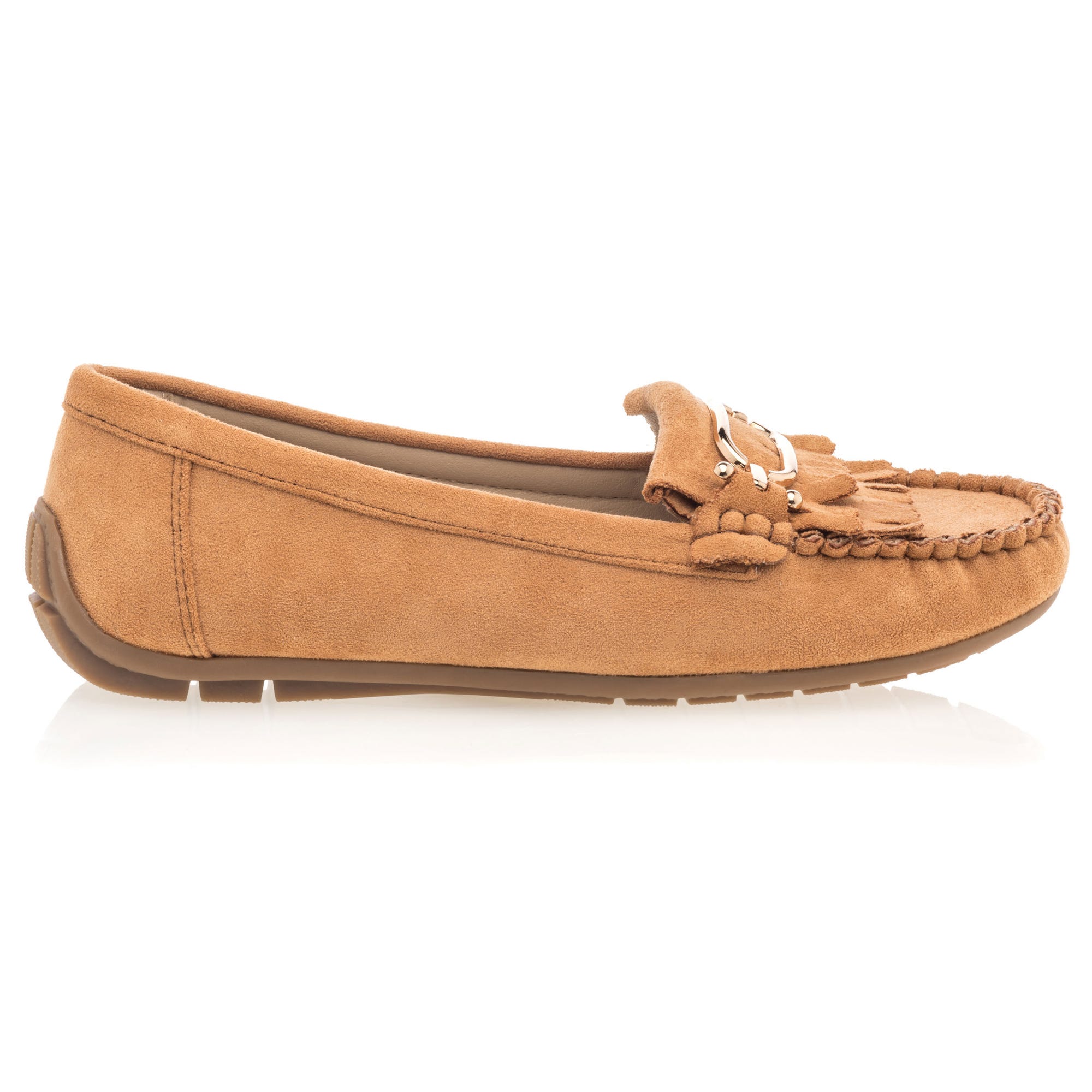 Mocassins Femme camel