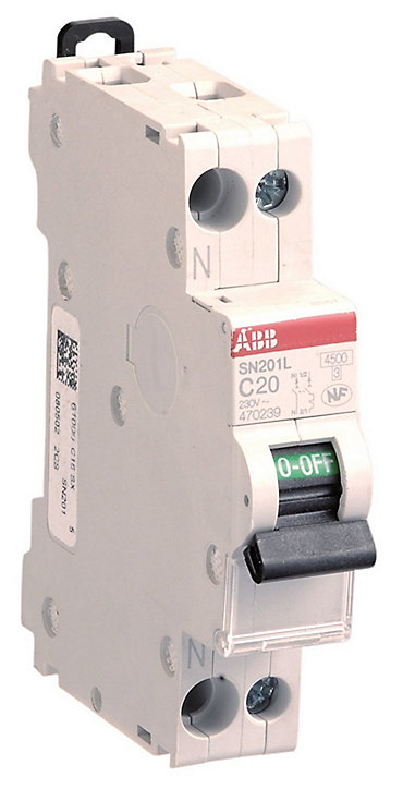 Disjoncteur 20A 3KA à vis ABB