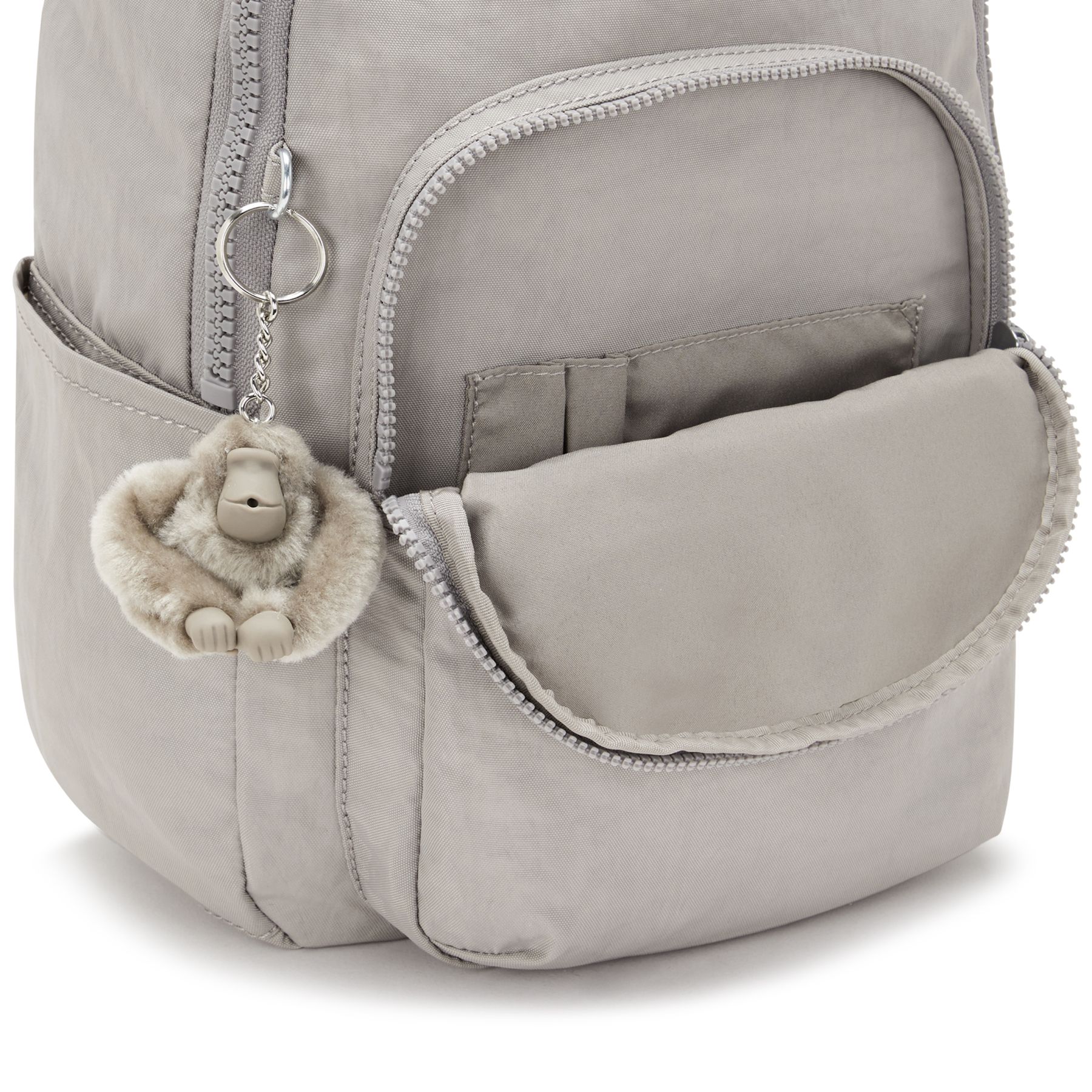 SEOUL S Petit Sac à Dos avec Compartiment pour Tablette - Grey Gris