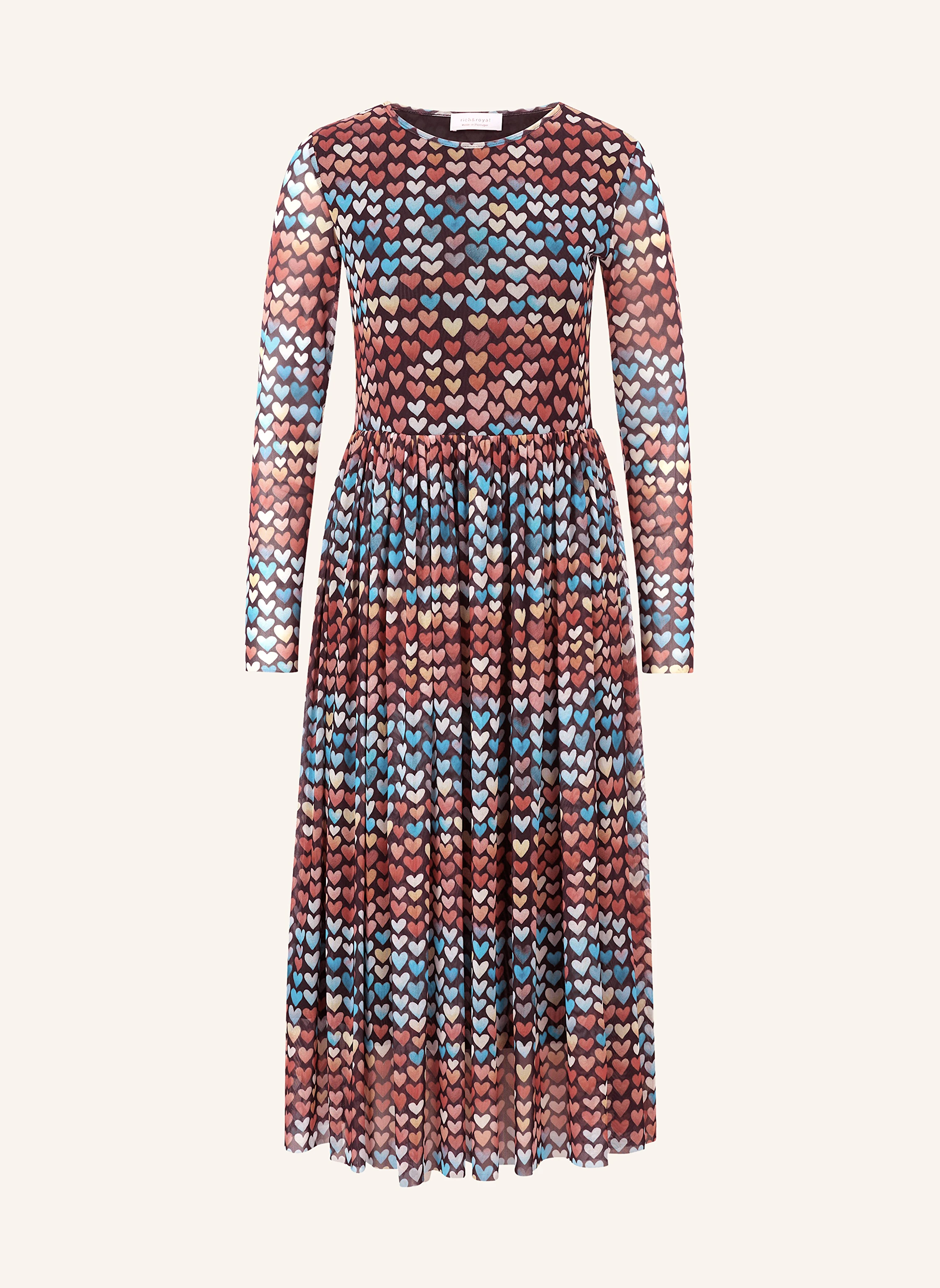 Rich & Royal Mesh-Kleid