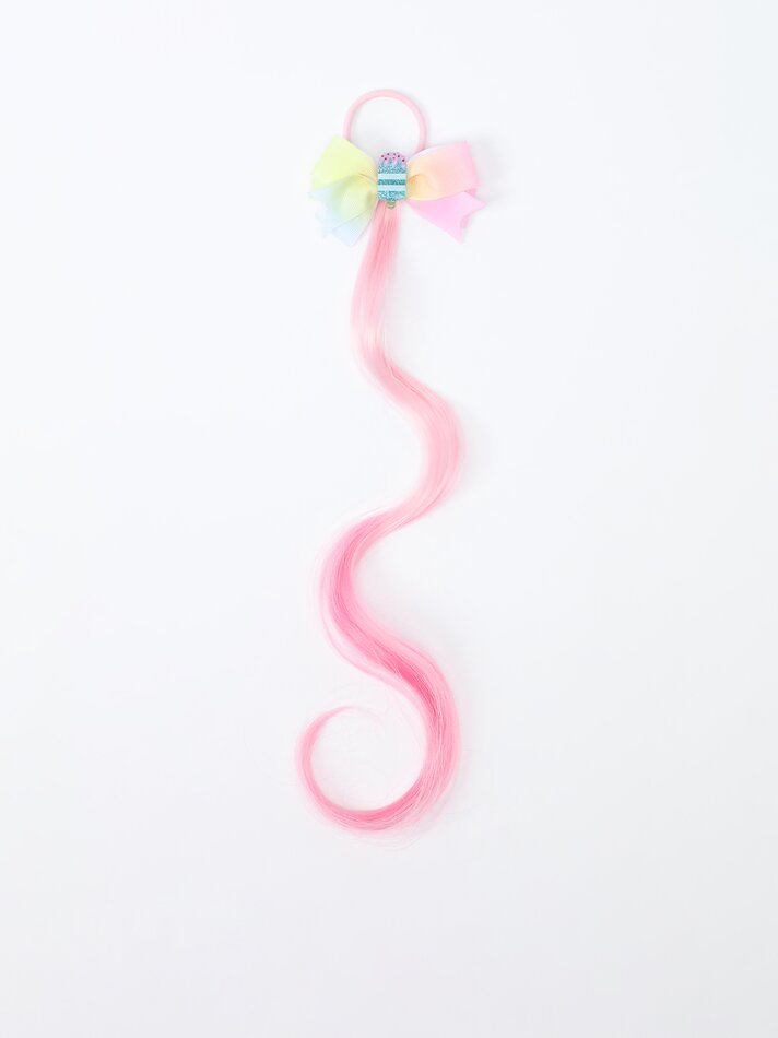 Elástico de cabelo com sorvete e uma mecha de cabelo - Vários