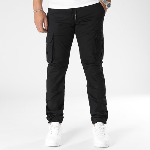 Lot De 2 Pantalons Cargo 1070318 Gris Anthracite Noir