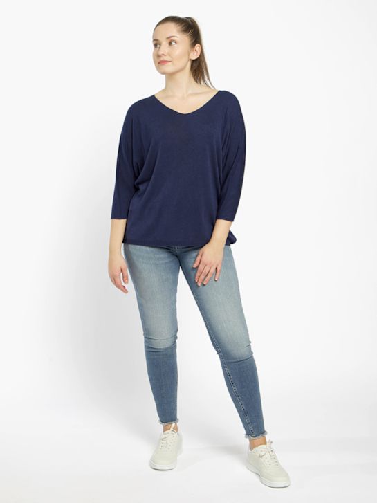 Black Box Strickpullover Blau