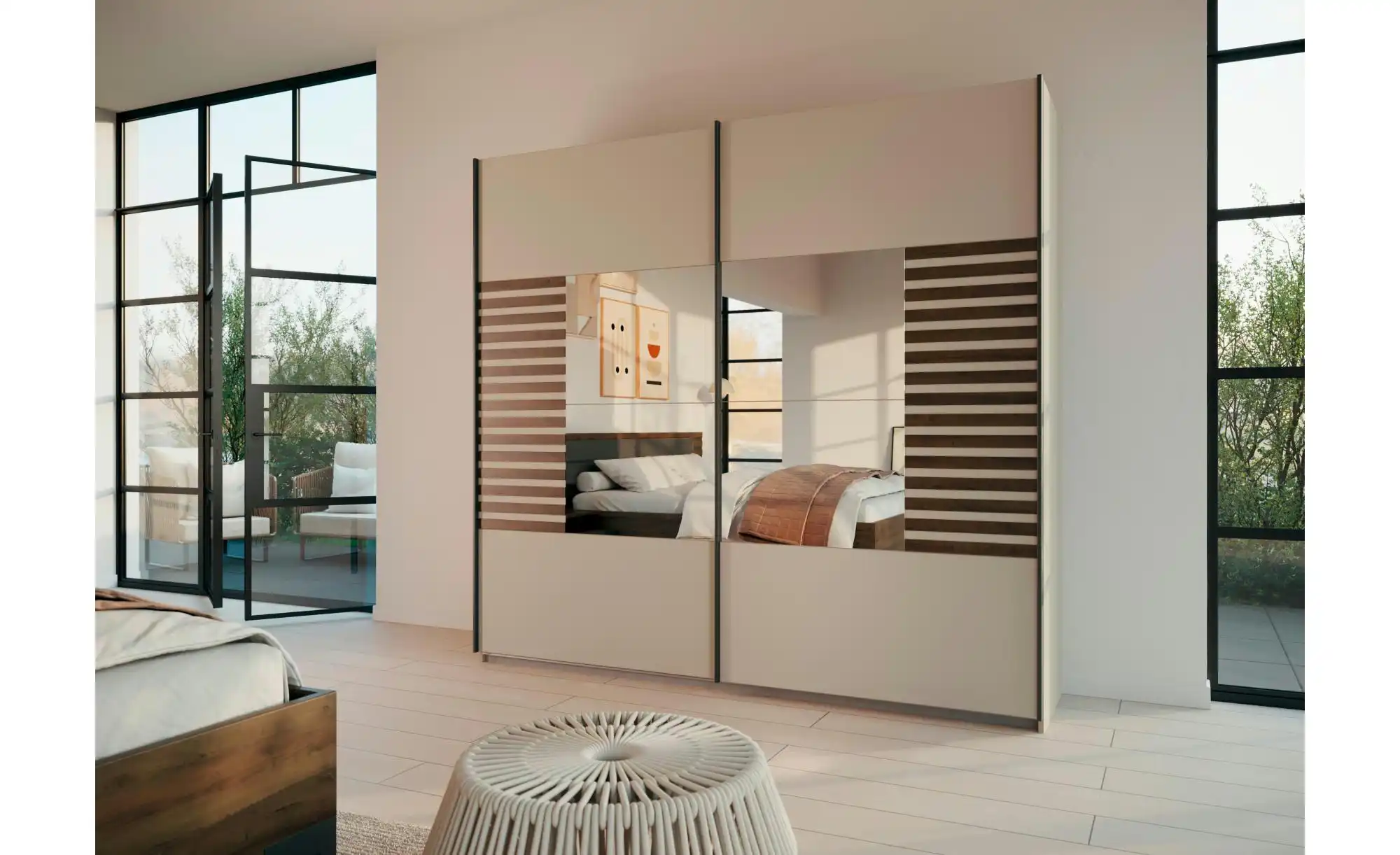 Schwebetürenschrank Bridgend