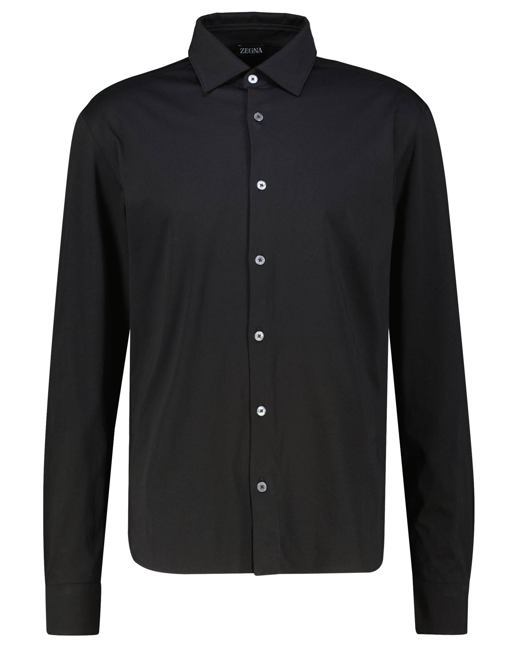 Zegna| Herren Jerseyhemd Regular Fit