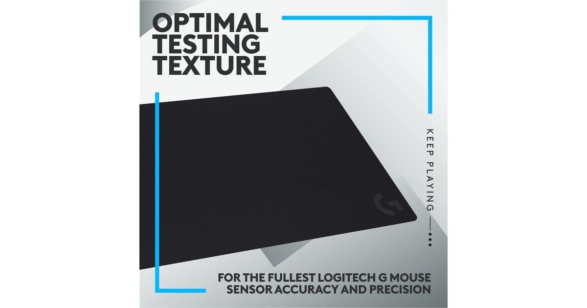 LogitechG840 Extra Large gaming muismat  (Zwart)