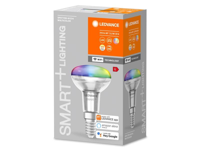 Ledvance Leuchtmittel SMART  LED, E14, 3.3 W, RGBW Smart WiFi Leuchtmittel