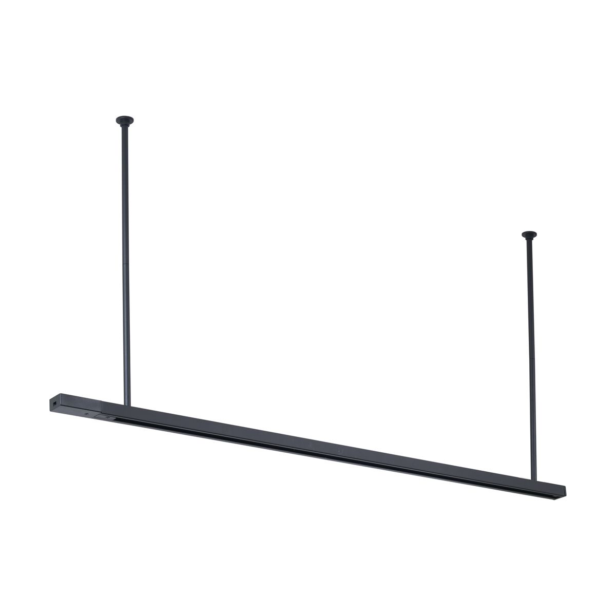 Ophanging set van 2 voor 1-fase rail zwart  - Iconic