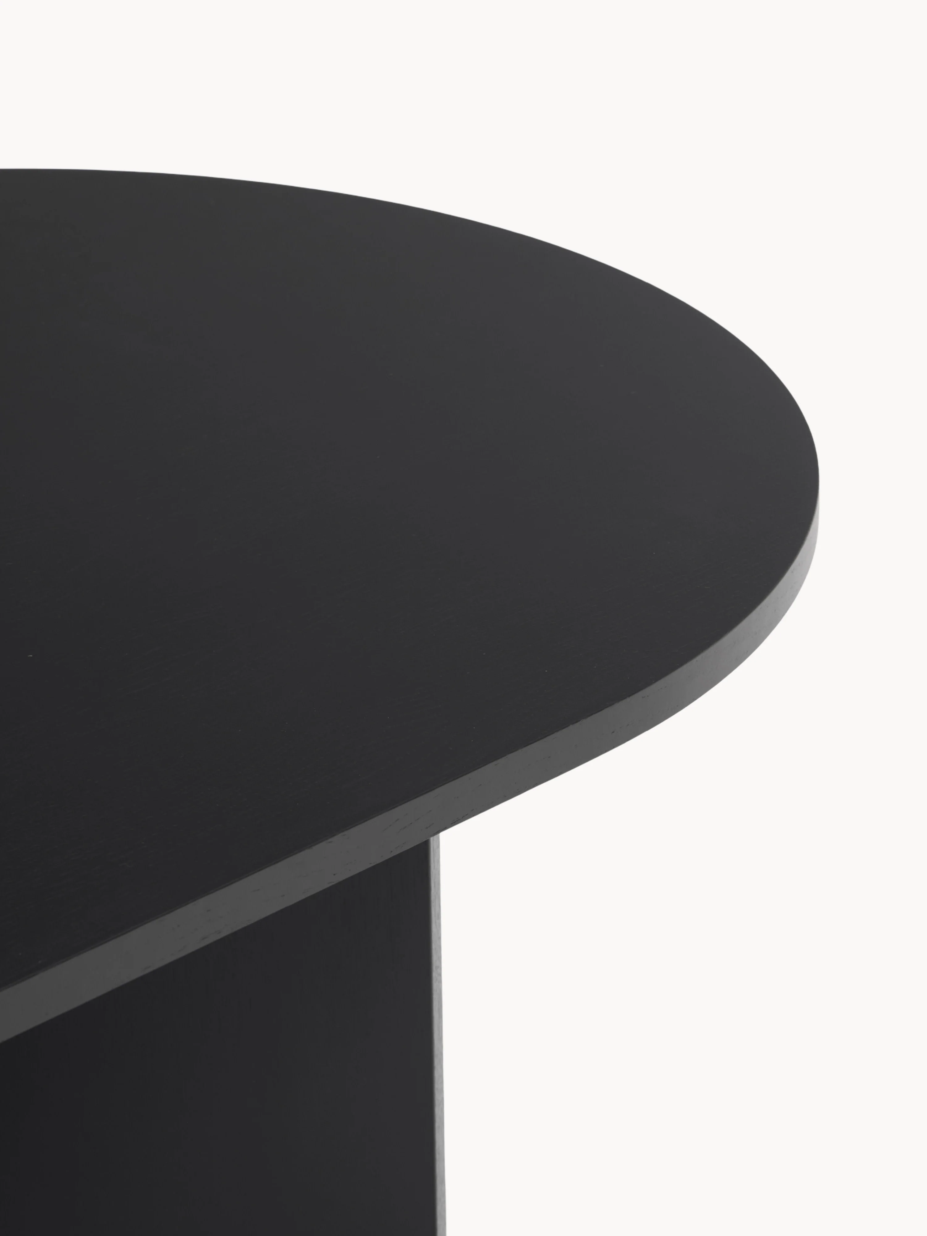 Ovale houten eettafel Toni, 200 x 90 cm