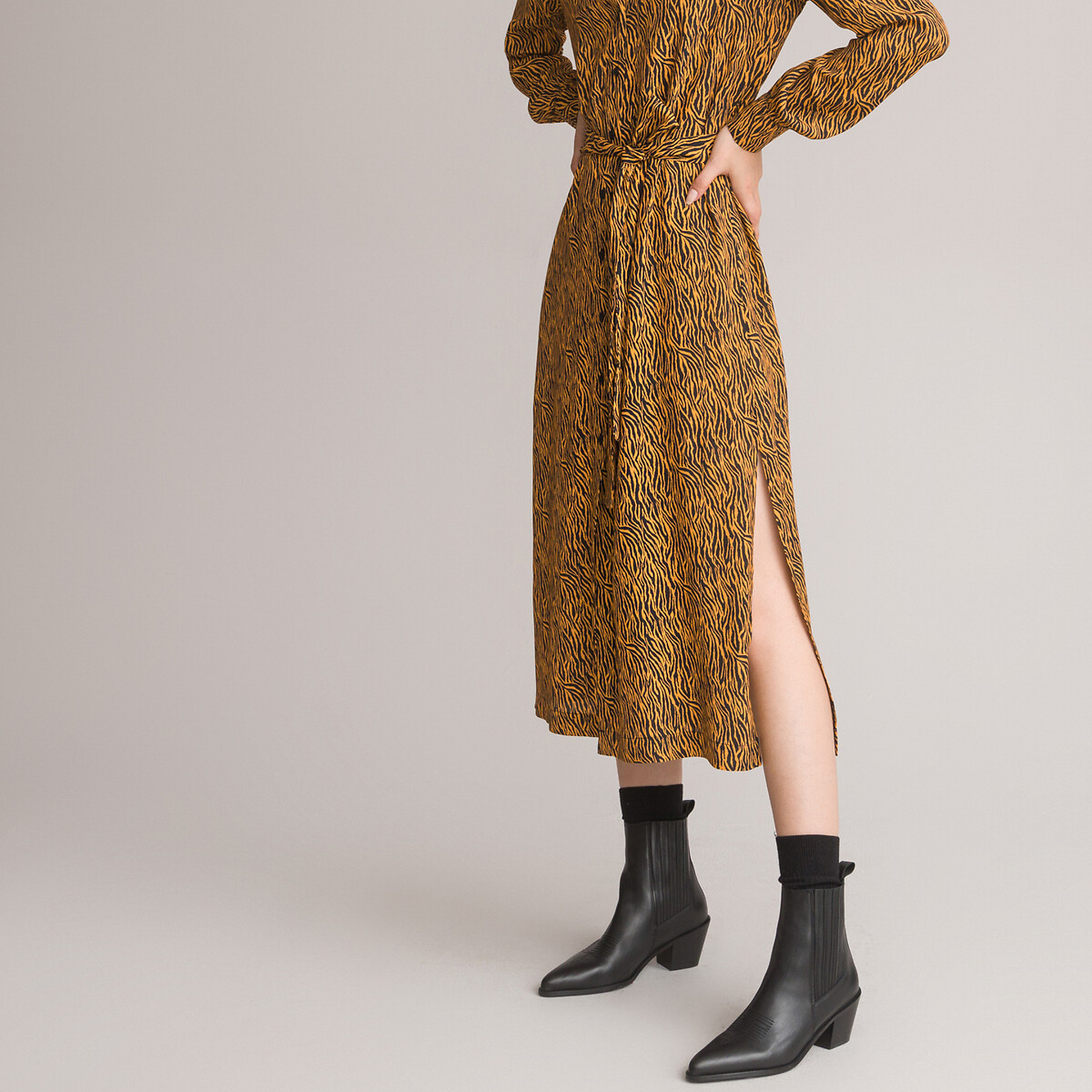 COLEÇÕES LA REDOUTE<br>Botas ocidentais Leren, Assinatura DORIANE