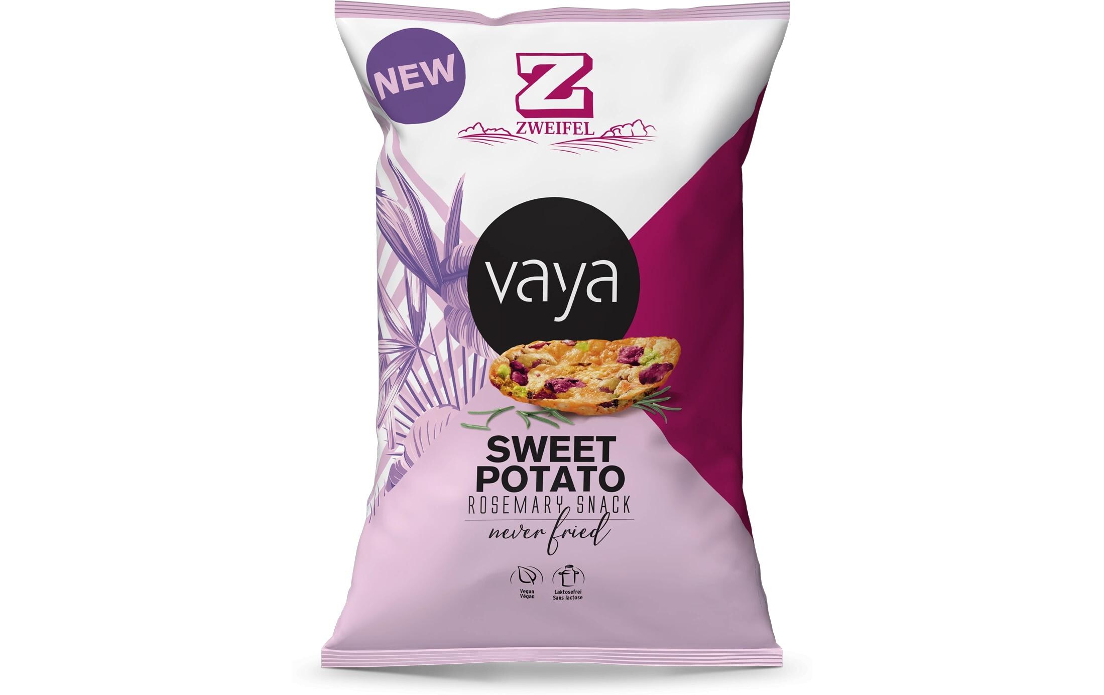 Chips Vaya Sweet Potato Rosemary 75 gChips mit 20% Süsskartoffel Anteil