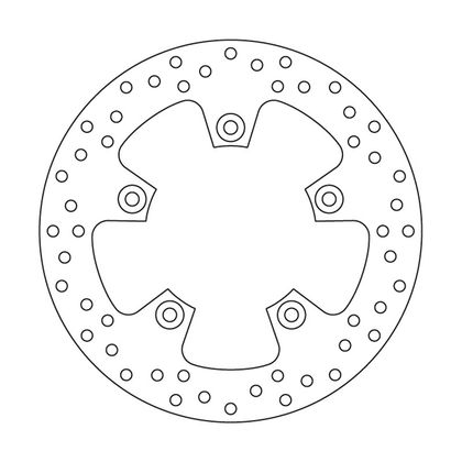 Disque de frein Rond Brembo fixe