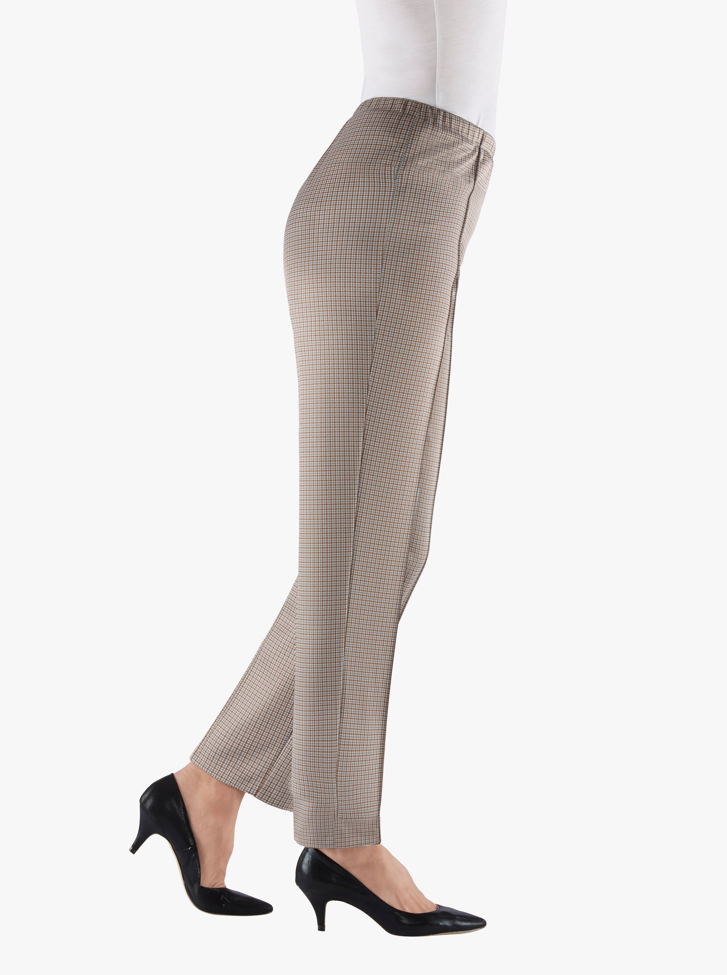 Jerseyhose mit Ripp-Struktur