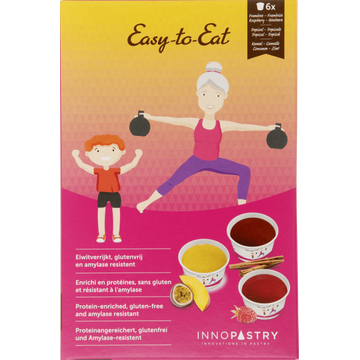 Innopastry Easy-to-Eat Framboos Tropical Kaneel 6 x 55 g