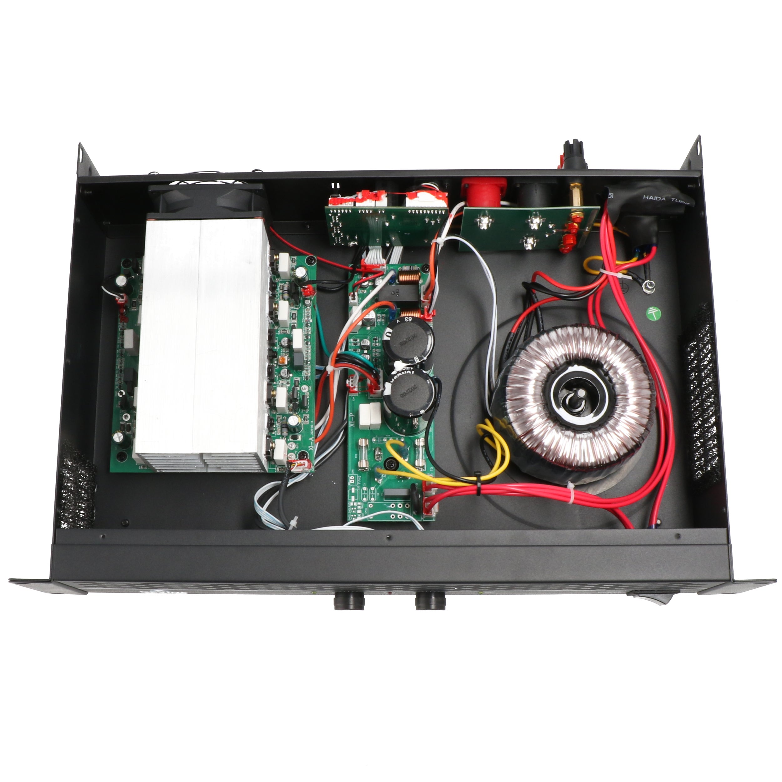 Devine MX-200 2-kanaals PA-eindversterker 2x 100W @ 8 Ohm