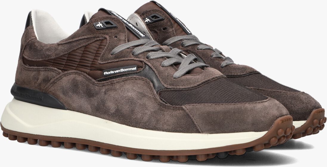 FLORIS VAN BOMMEL bruine floris van bommel lage sneakers sfm-10152