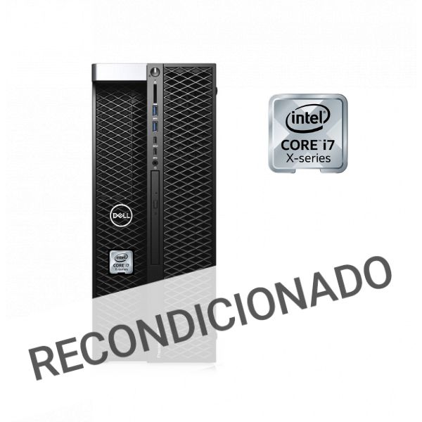 Dell Precision T5820 Intel Core i7-9800x 128GB SSD 1TB GeForce RTX 4070ti 12GB (Recondicionado Grade A)