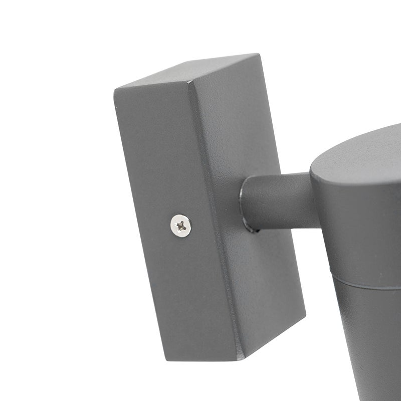 Buitenwandlamp antraciet IP44 - Solo