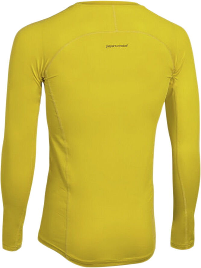 Select Baselayer langærmet Gul