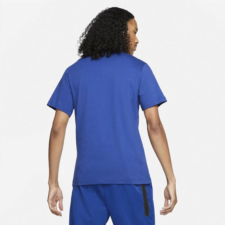 Nike Sportswear Brandriff Swoosh Box T Shirt Blå