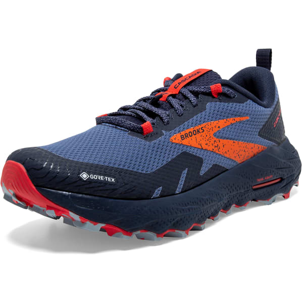 Chaussure trail BROOKS CASCADIA 17 GORE-TEX W NAVY/BITTERSWEET/PEACOAT
