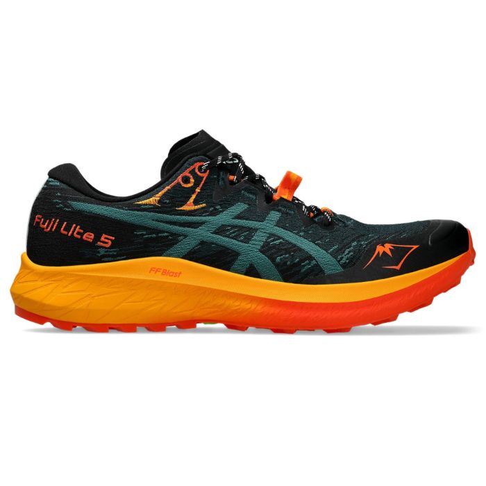 Asics Herre Trailsko Fuji Lite 5 Sort