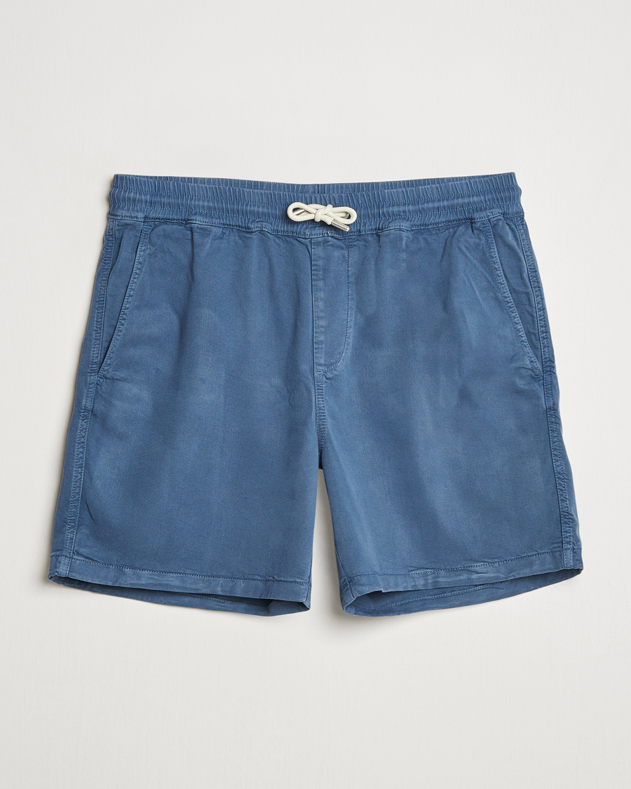 NN07 Gregor Drawstring Shorts Bering Blue
